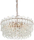 Подвесная люстра Fluorite Constancia FL1063-14P (220V, хрусталь, на цепи)