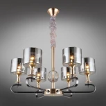 Подвесная люстра Ausonia OML-68703-06 Omnilux (220V, на цепи, круглые)