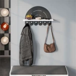 Вешалка для одежды METAL HANGER RAINBOW LEVE (ЛДСП/Белый) арт.LEV01117