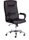Кресло MAXIMA Хром (22) кож/зам, черный, 36-6 Tetchair 19513