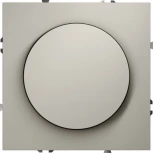 Диммер поворотно-нажимной 600 Вт (кашемир) Voltum S70 VLS070303