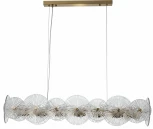 Люстра подвесная Miele V000021 (12021/7PL Brass)