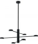 Потолочная люстра ярусная на штанге Freya Tactic FR5363CL-06B (220V, круглые)