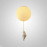 Потолочный светильник круглый Wasty A D13 ImperiumLoft Wasty01 (для детской, 220V, шар, животные)