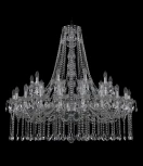 Подвесная люстра Bohemia 1413 1413/20+10/400/h-109/Ni