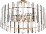 Потолочная люстра хрустальная на штанге Arte Milano Sorrento-1409 371409/6/100/470 GD (220V)