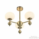 Потолочная люстра на штанге Arte Milano 270307/3 GD (220V, шарики)