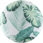 Настенно-потолочный светильник светодиодный Sonex Flori 7748/DL PALE SN пластик/белый/зеленый LED 48Вт 3000-6000К D380 IP43 пульт ДУ (220V, круглые)