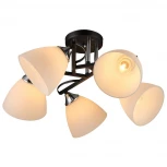 Потолочная люстра Imex MD.2980-5-S BK+CH