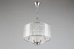 Подвесная люстра Aployt Nela APL.746.03.05 (220V, хрусталь, на цепи, свеча, круглые)