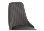 Стул Woodville на металлокаркасе Kora dark gray / black 15098