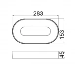 Настенный светильник уличный Oasis Light Sidney W3491L-3K