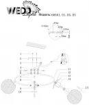 Потолочная люстра Wedo Light Lallio 66661.01.05.03