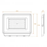 Светодиодный прожектор 100Вт 5700К IP65 Wolta WFL-100W/06