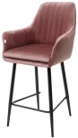 Полубарный стул Роден Blitz 08 Сиреневый, велюр (H=65cm)