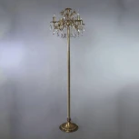 Торшер Ambiente by Brizzi Granada 2118F/4 AB Tear Drop (220V, подвески, подсвечник, свеча, лепестки, под старину)