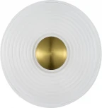 Настенный светильник ST Luce Mon SL6125.311.01 Латунь/Прозрачный LED 1*6W 3000K