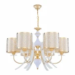 Подвесная люстра Arte Milano Florentia-6067 306067/6 Wh/Gd (220V, на цепи)