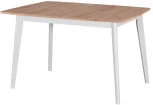 Стол Oslo раскладной 120-160x80x76см, Дуб Навара, белый Bradex Home RF 0336
