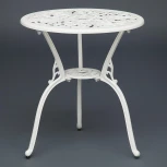 Комплект Secret De Maison Romance (стол +2 стула) butter white (алюминиевый сплав)