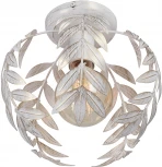 Потолочный светильник круглый Vitaluce V1869-0/1PL, 1xE27 макс. 40Вт (220V, листья)