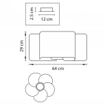 Потолочный светильник круглый Lightstar PITTORE 811052 (220V)