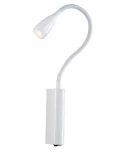 Бра на гибкой ножке для чтения Newport 14800 14801/A LED white (220V, выключатель)