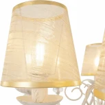 Подвесная люстра Arte Milano AM347620 347620/5 WT+G (220V, подвески, на цепи)