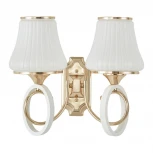 Бра Arte Milano Florentia-2387 302387/2W Wh/Gd (220V)