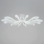 Потолочная люстра светодиодная с пультом и ночным режимом Reluce 14390-0.3-12L white (Умный дом)