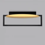 Настенно-потолочный светильник Odeon Light Next 7016/15WL золотой ice crack/металл/акрил LED поворотный на 360 1*15W LUNAR (220V)