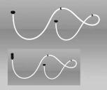 Подвесной светильник Kink Light Венди 08031-400,19(3000-6000K) диммируемый с пультом ДУ