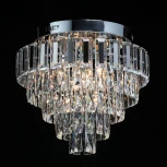 Потолочная люстра хрустальная с пультом Бриз 111014416
