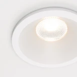 Встраиваемый светильник Zoom 3000K 1x6Вт 60° IP 65 LED Maytoni Technical DL034-01-06W3K-W (220V, круглые)