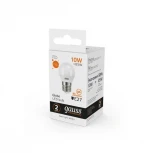 Лампочка светодиодная E27 10 Вт 880 lm 3000K теплое желтое свечение Gauss Elementary 53210