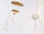 Подвесная люстра с хрусталем Ambrella Classic TR4916 (220V, подвески, на цепи, подсвечник, свеча)