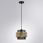 Подвесной светильник Arte Lamp Grid A7069SP-1BK (220V, на проводе, круглые)