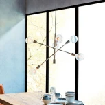 Подвесная люстра Mobile Chandelier - Large 6 Хром ImperiumLoft Large (191623-22) (220V, на проводе)