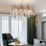 Подвесная люстра Spruce Овал 135 ImperiumLoft Spruce01 (189576-26) (220V, на тросе)