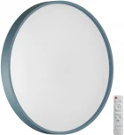 Настенно-потолочный светильник светодиодный Sonex Mavic 7745/EL COLOR SN пластик/белый/синий LED 70Вт 3000-6000К D480 IP43 пульт ДУ (220V, круглые)