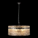 Подвесная люстра Loft It Nevada 10297/600 Pearl black (220V, хрусталь, на цепи, круглые)