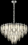 Подвесная люстра каскадная Wertmark Orlanda WE144.15.103 (220V, хрусталь, на цепи)