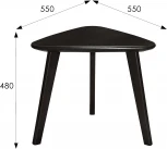 Стол журнальный Ретро венге от фабрики Mebelik