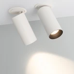 Светильник SP-POLO-BUILT-R65-8W Day4000 (WH-BK, 40 deg) (IP20 Металл) 027249