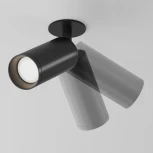 Потолочный светильник Focus GU10 1x50Вт Maytoni Technical C018CL-01B (220V, круглые)