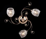 Потолочная люстра Eurosvet 9677 9677/3 золото