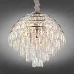 Подвесная люстра Aployt Wanda APL.735.03.06 (220V, хрусталь, на цепи, круглые)