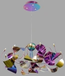 Подвесной светильник Alessandra WE197.12.903 Wertmark (220V, на тросе)