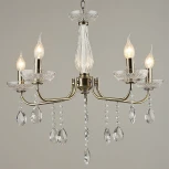 Подвесная люстра Reluce 03807-0.4-05 AB (220V, подсвечник, свеча)