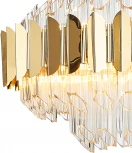Подвесная люстра Natali Kovaltseva Rivera 81443/12C GOLD